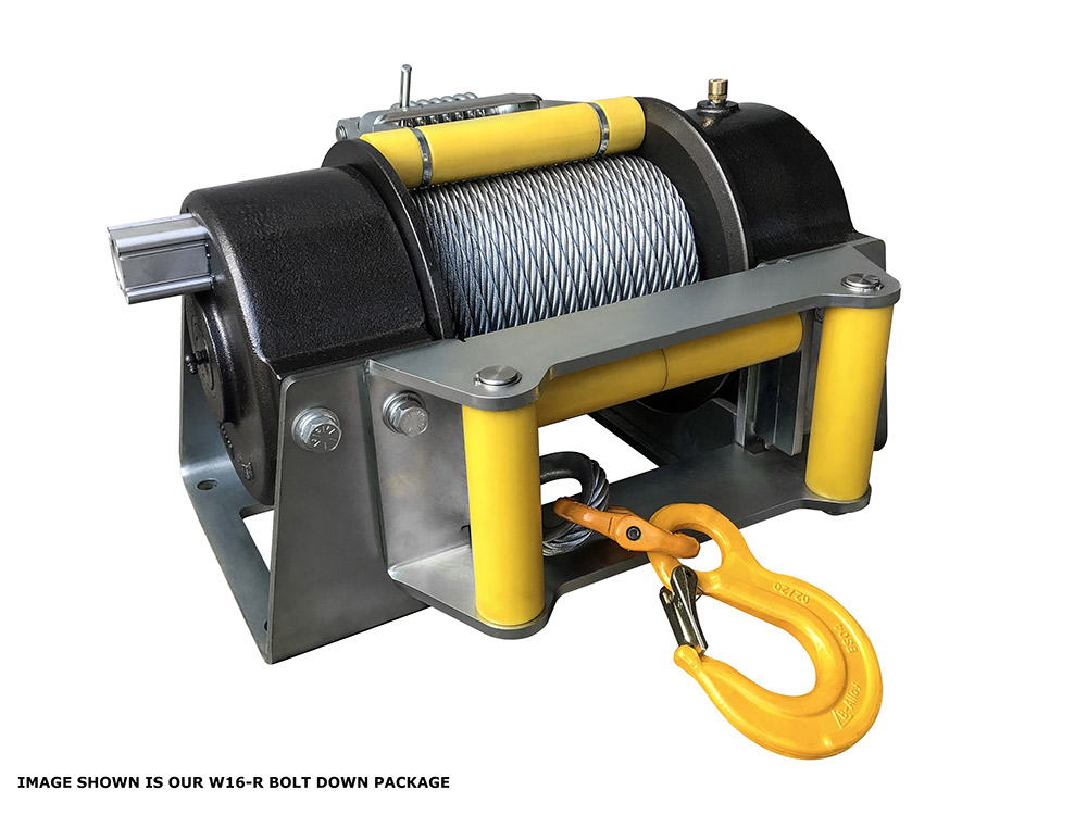 Industrial Grade Hydraulic Tow Truck Winches Gears And Winches